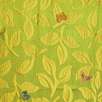 LAMPASS 03397 col 53 GREEN des.6/3340 GAUFFRE 130 cm Коллекция EXCLUSIVE
