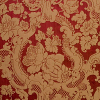 DAMASK 001 GAUFFREE COL.803 RED GOLD D.770 130 CM Коллекция EXCLUSIVE